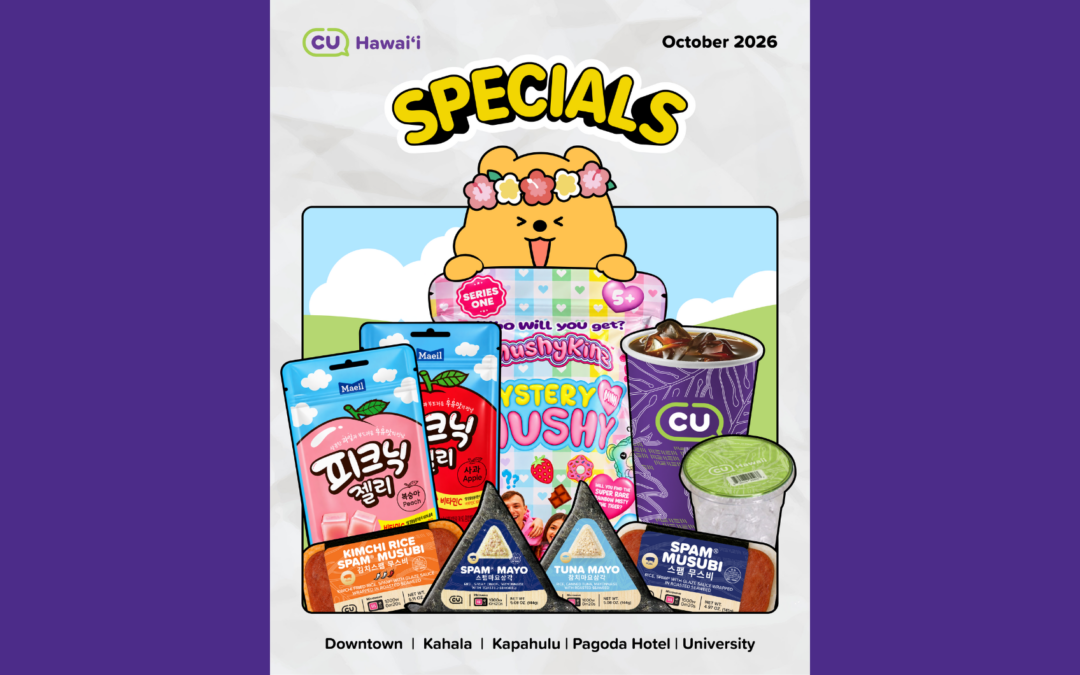 October Deals at CU Hawaiʻi